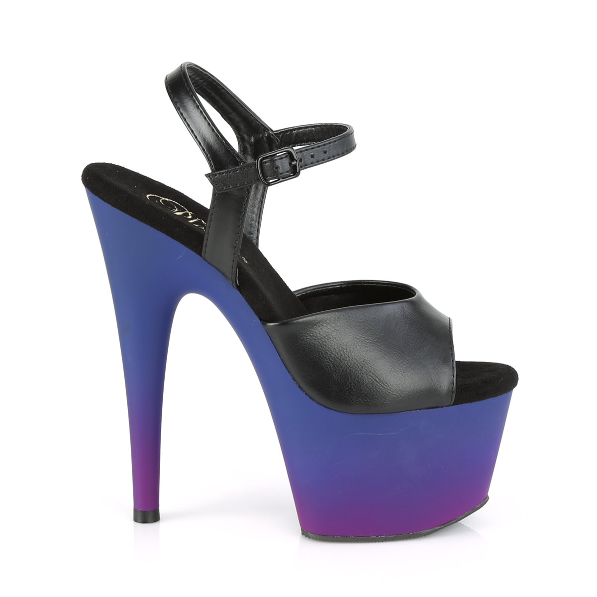 ADORE-709BP *7" Heel, 2 3/4" PF Ankle Strap Sandal