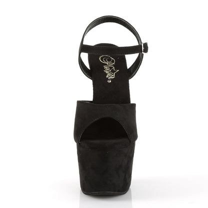 ADORE-709FS 7" Heel, 2 3/4" PF Ankle Strap Sandal w/ Wrapped PF Bottom