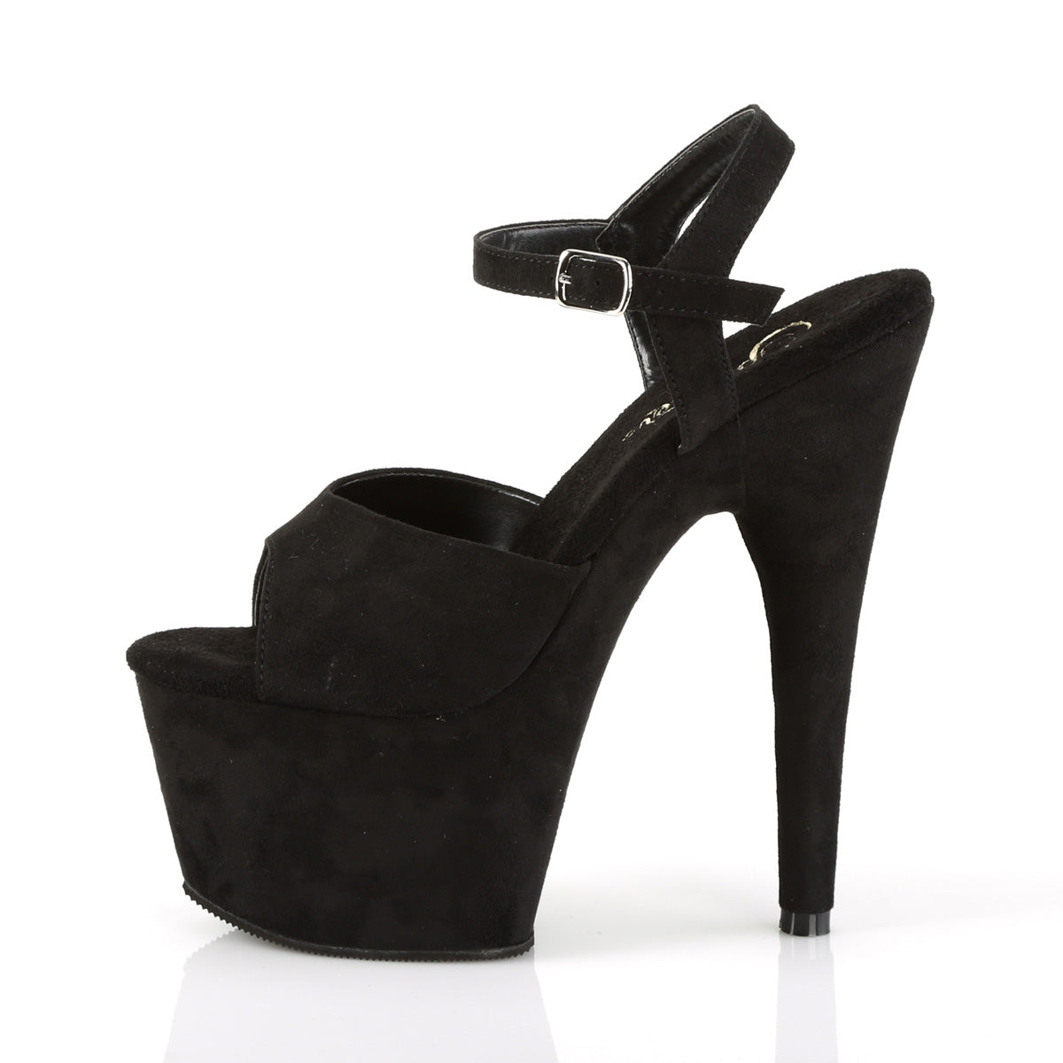 ADORE-709FS 7" Heel, 2 3/4" PF Ankle Strap Sandal w/ Wrapped PF Bottom