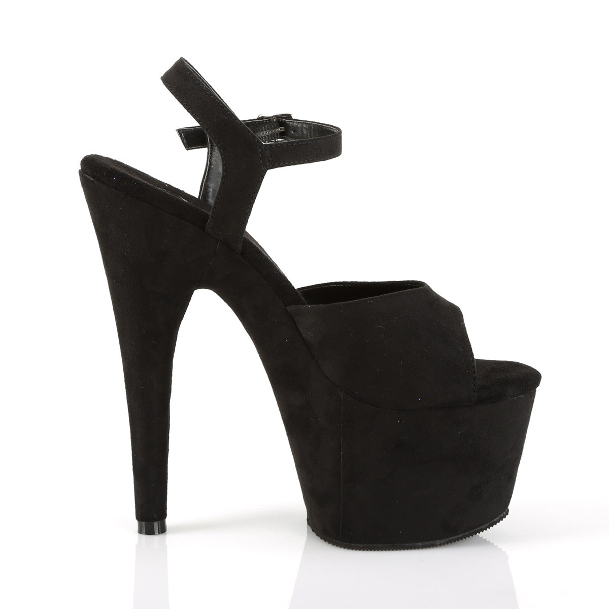 ADORE-709FS 7" Heel, 2 3/4" PF Ankle Strap Sandal w/ Wrapped PF Bottom