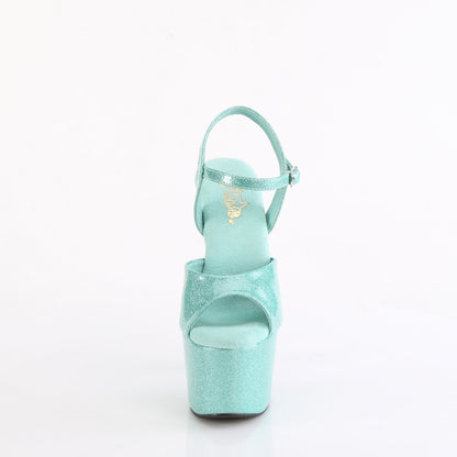ADORE-709GP 7" Heel, 2 3/4" PF Ankle Strap Sandal