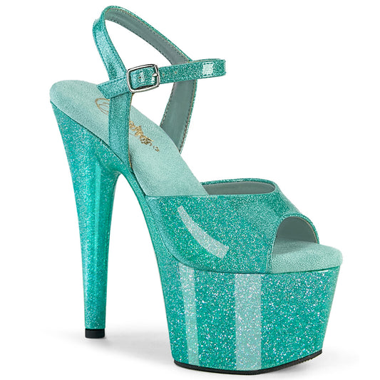 ADORE-709GP 7" Heel, 2 3/4" PF Ankle Strap Sandal