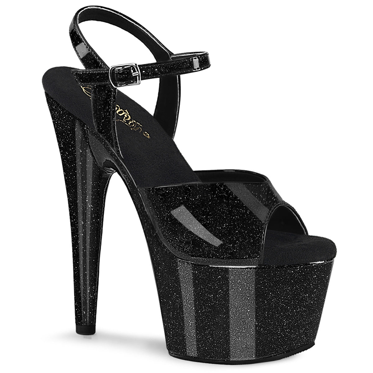 ADORE-709GP 7" Heel, 2 3/4" PF Ankle Strap Sandal