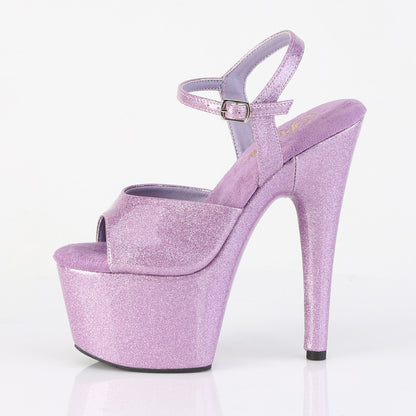 ADORE-709GP 7" Heel, 2 3/4" PF Ankle Strap Sandal
