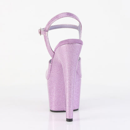 ADORE-709GP 7" Heel, 2 3/4" PF Ankle Strap Sandal