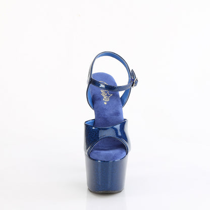 ADORE-709GP 7" Heel, 2 3/4" PF Ankle Strap Sandal