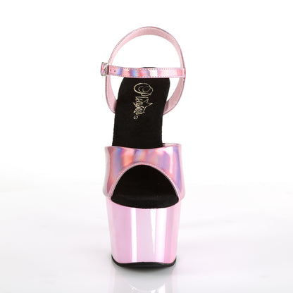ADORE-709HGCH 7" Heel, 2 3/4" PF Ankle Strap Sandal
