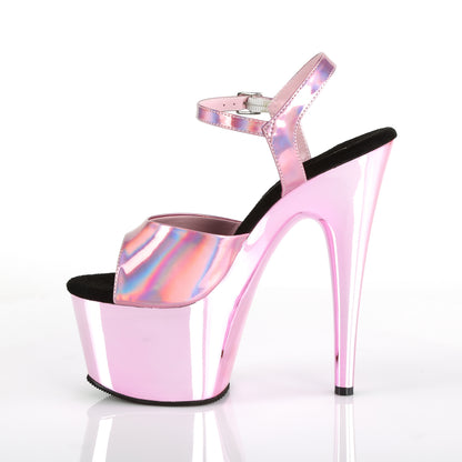 ADORE-709HGCH 7" Heel, 2 3/4" PF Ankle Strap Sandal