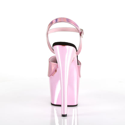 ADORE-709HGCH 7" Heel, 2 3/4" PF Ankle Strap Sandal