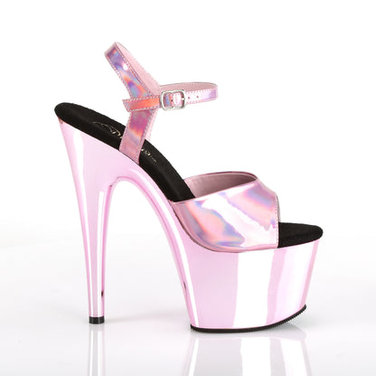 ADORE-709HGCH 7" Heel, 2 3/4" PF Ankle Strap Sandal