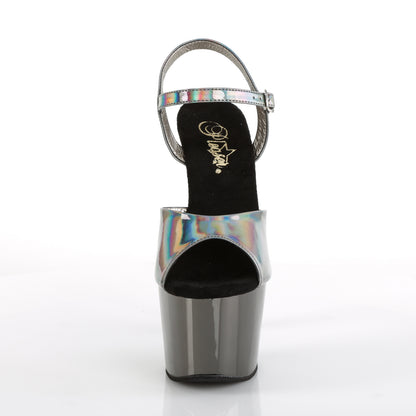 ADORE-709HGCH 7" Heel, 2 3/4" PF Ankle Strap Sandal