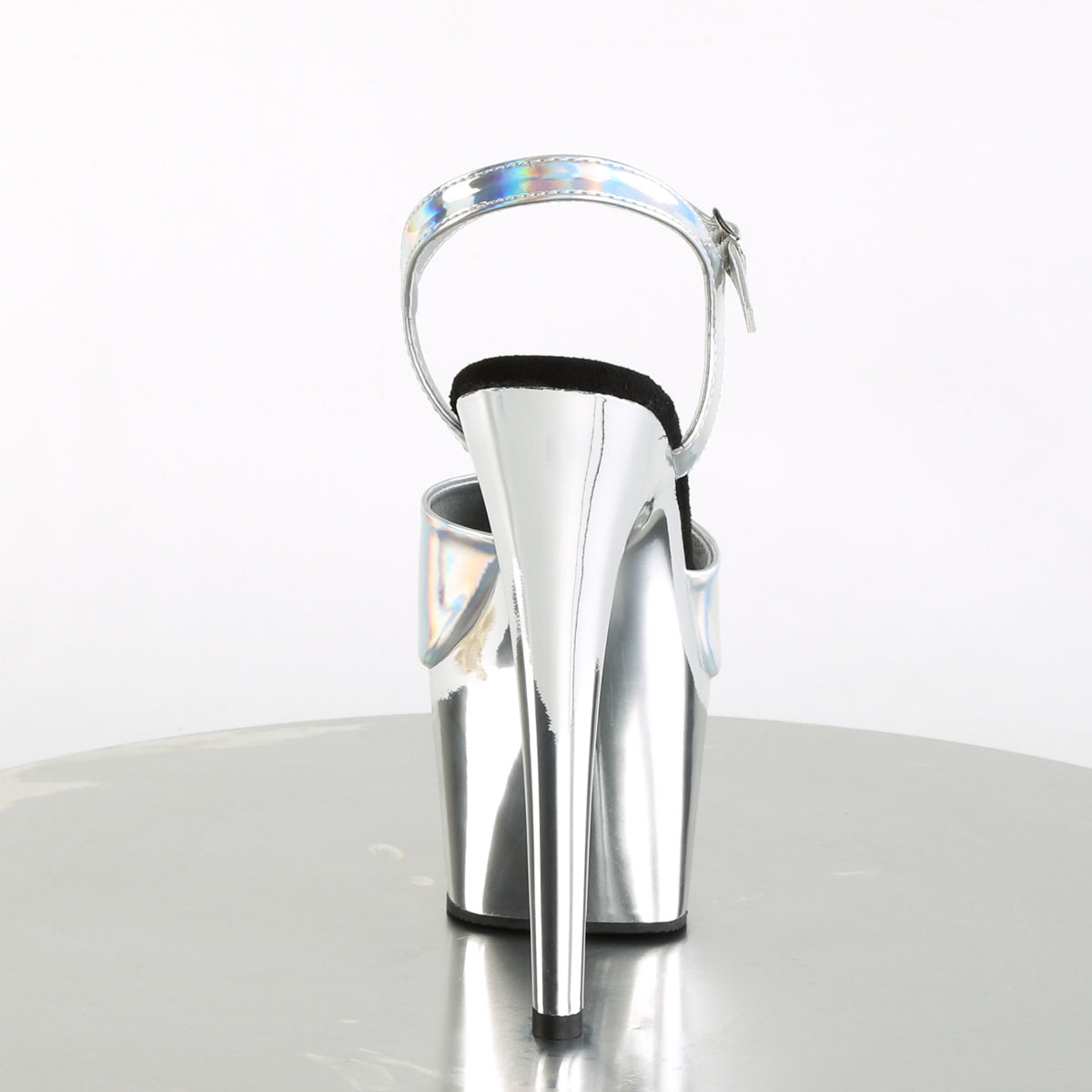 ADORE-709HGCH *7" Heel, 2 3/4" PF Ankle Strap Sandal