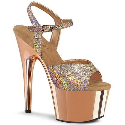 ADORE-709HM *7" Heel, 2 3/4" PF Ankle Strap Sandal