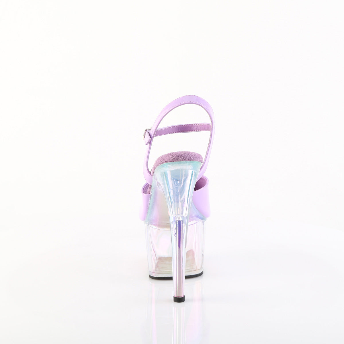 ADORE-709HT **7" Heel, 2 3/4" Tinted PF Ankle Strap Sandal