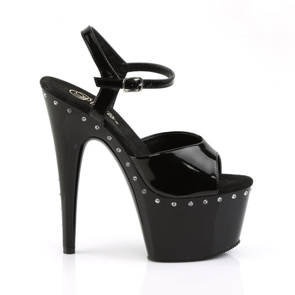 ADORE-709LS 7" Heel, 2 3/4" PF Ankle Strap RS Sandal