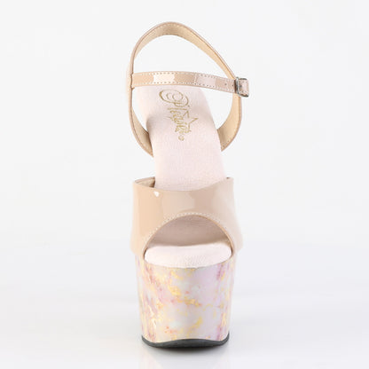 ADORE-709MB 7" Heel, 2 3/4" PF Ankle Strap Sandal