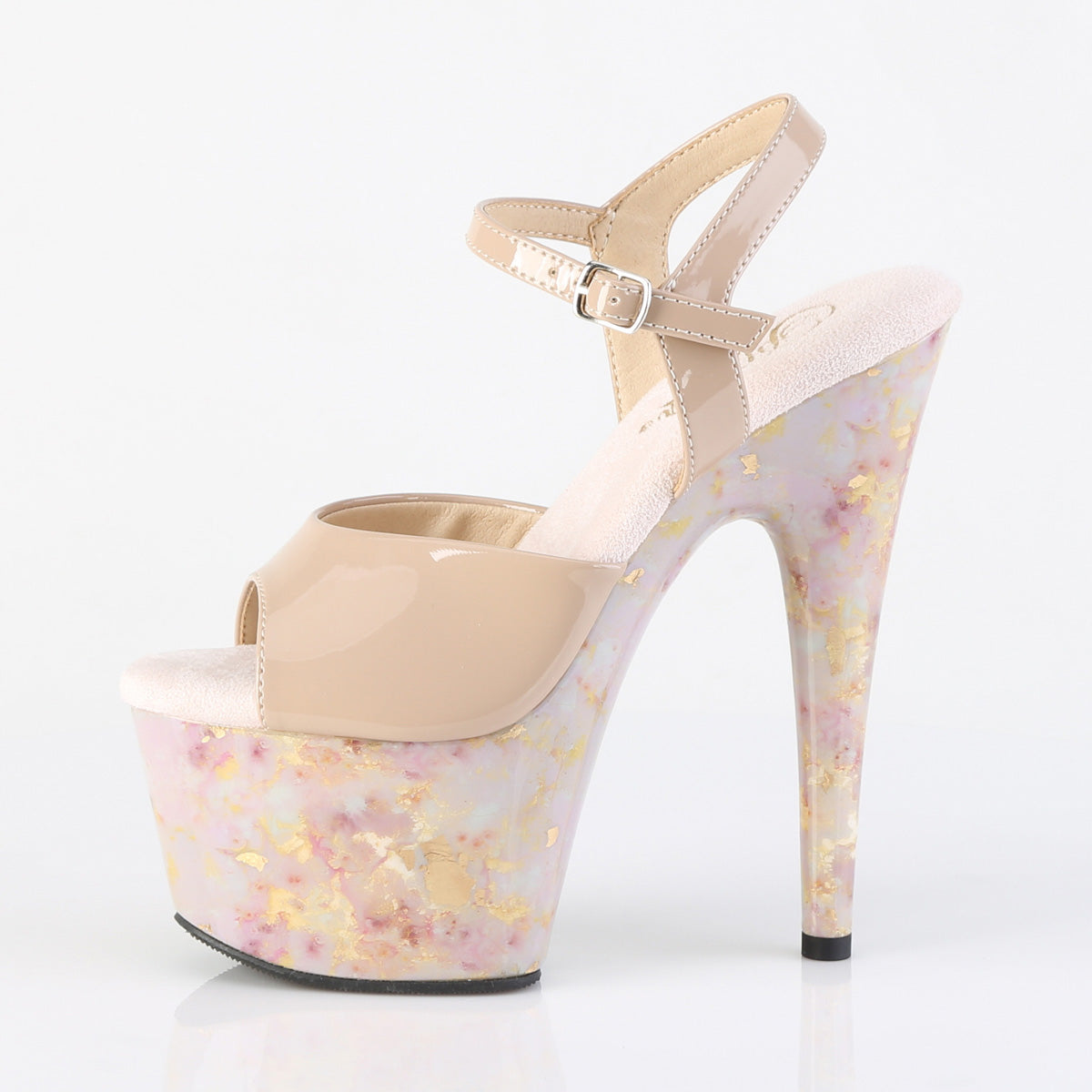 ADORE-709MB 7" Heel, 2 3/4" PF Ankle Strap Sandal