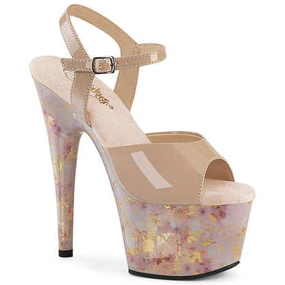ADORE-709MB 7" Heel, 2 3/4" PF Ankle Strap Sandal