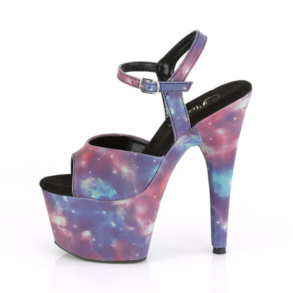 ADORE-709REFL *7" Heel, 2 3/4" PF Ankle Strap Sandal