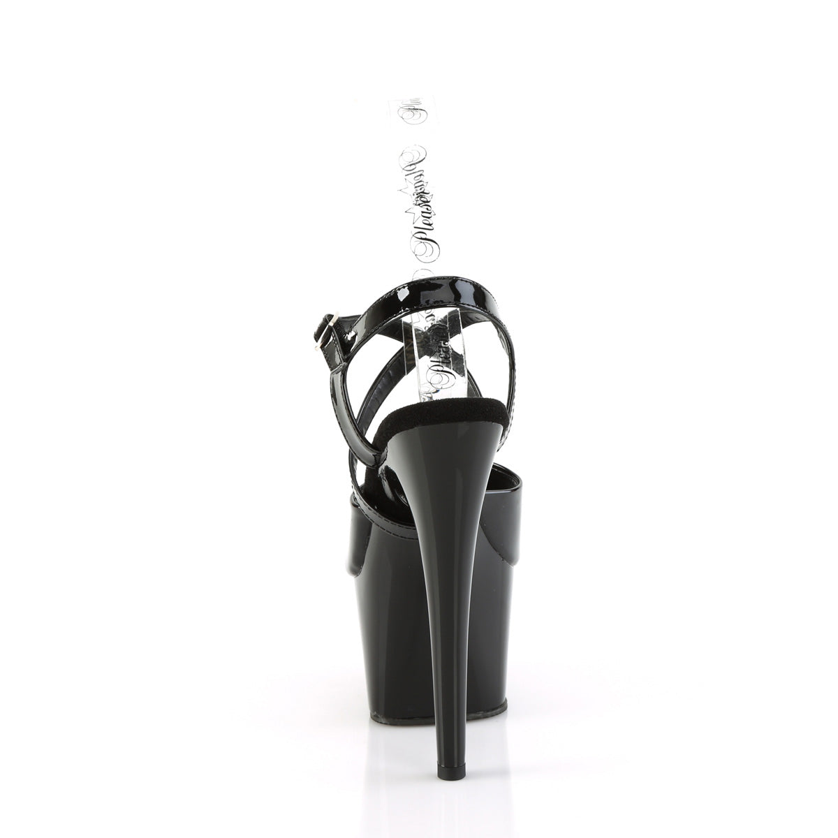 ADORE-724 7" Heel, 2 3/4" PF Peep Toe Criss Cross Strap Sandal