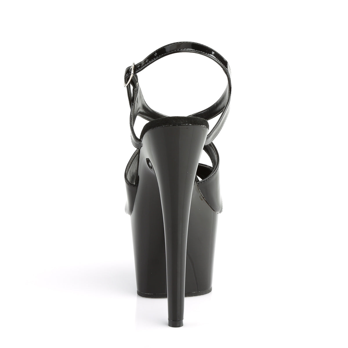 ADORE-730 7" Heel, 2 3/4" PF Criss Cross Slingback Sandal