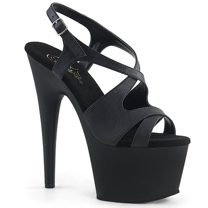 ADORE-730 7" Heel, 2 3/4" PF Criss Cross Slingback Sandal