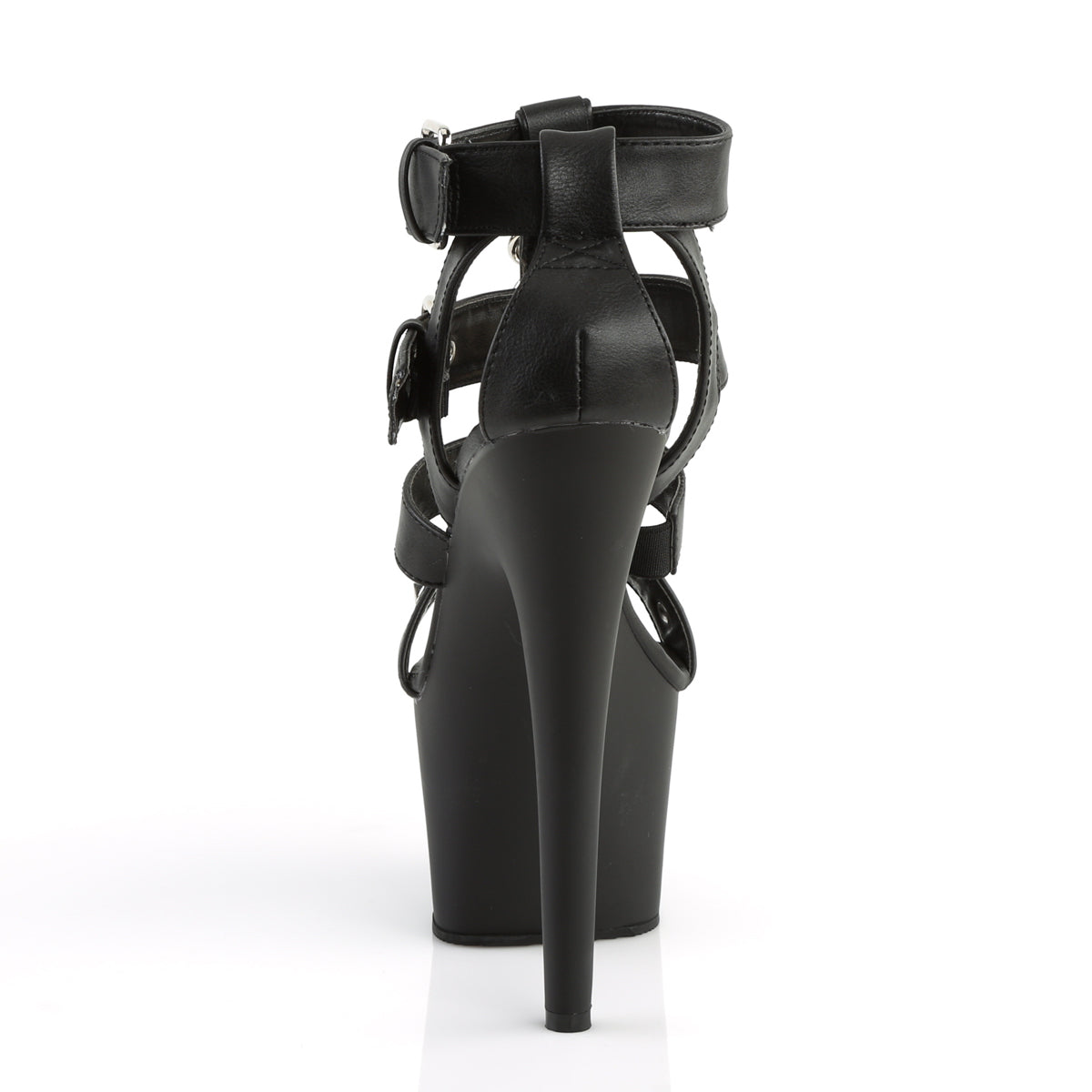 ADORE-758 7" Heel, 2 3/4" PF T-Strap Close Back Sandal
