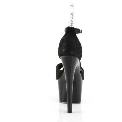 ADORE-768 *7" Heel, 2 3/4" PF Open Toe Ankle Strap D'Orsay Sandal