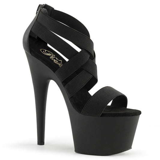 ADORE-769 7" Heel, 2 3/4" PF Criss Cross Sandal
