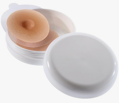 Amolux Self-Adhesive Silicone Nipples | Attachable Realistic Nipples for Breast Forms & Natural Look