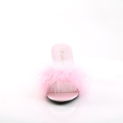 AMOUR-03 3" Classic Marabou Slipper