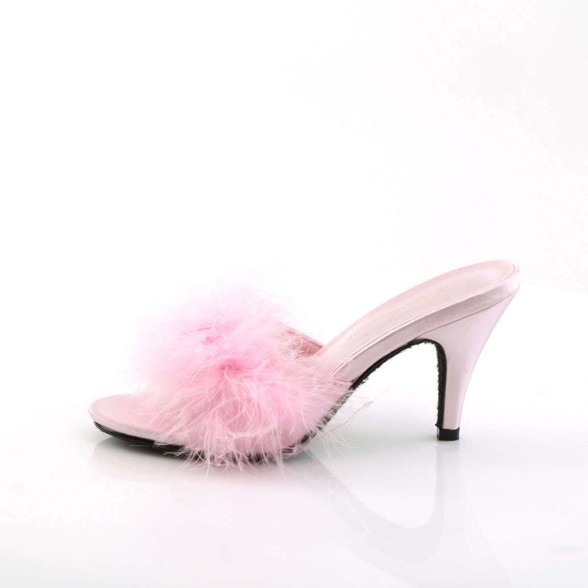 AMOUR-03 3" Classic Marabou Slipper