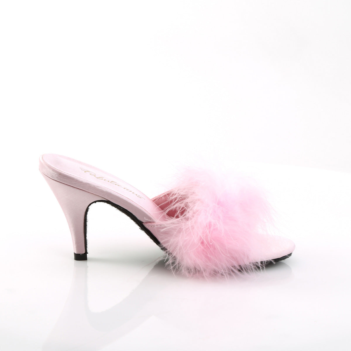 AMOUR-03 3" Classic Marabou Slipper
