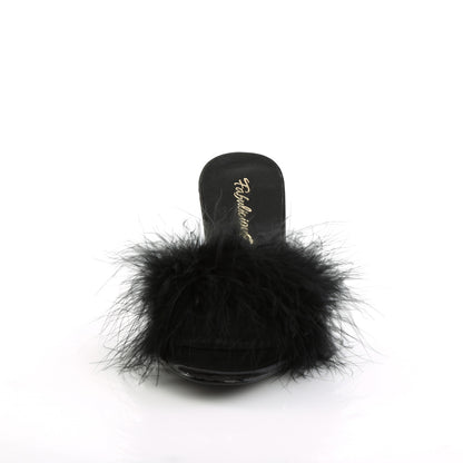 AMOUR-03 3" Classic Marabou Slipper