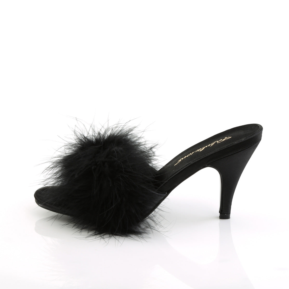 AMOUR-03 3" Classic Marabou Slipper