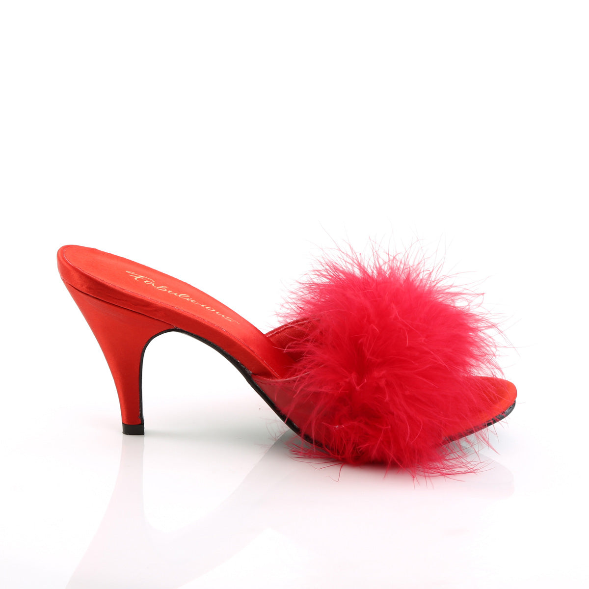 AMOUR-03 3" Classic Marabou Slipper