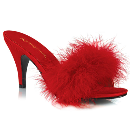 AMOUR-03 3" Classic Marabou Slipper