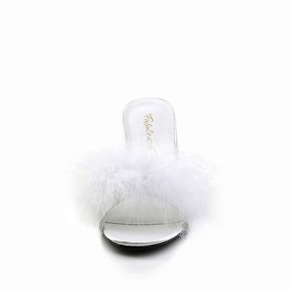 AMOUR-03 3" Classic Marabou Slipper