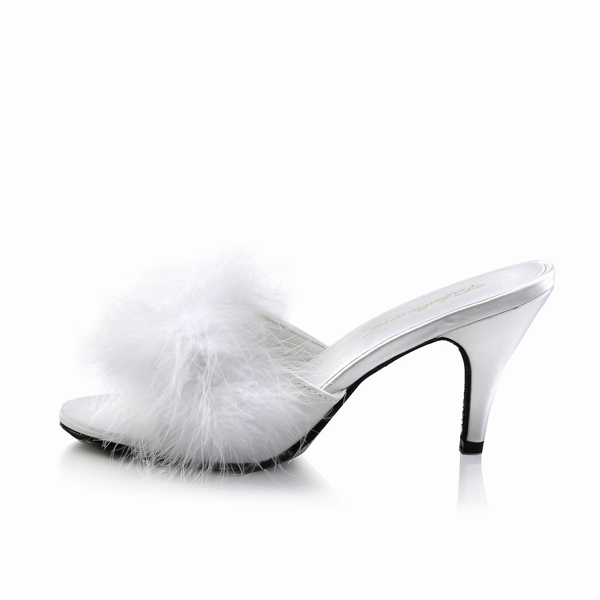AMOUR-03 3" Classic Marabou Slipper