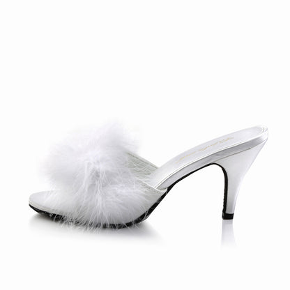 AMOUR-03 3" Classic Marabou Slipper