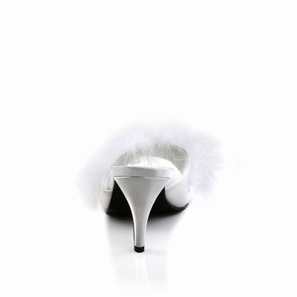 AMOUR-03 3" Classic Marabou Slipper