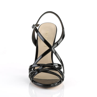 AMUSE-13 5" Heel Criss-Cross Strap Sandal