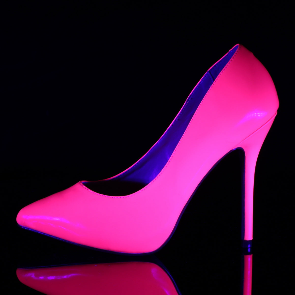 AMUSE-20 5" Heel, 3/8" Hidden Platform Pump