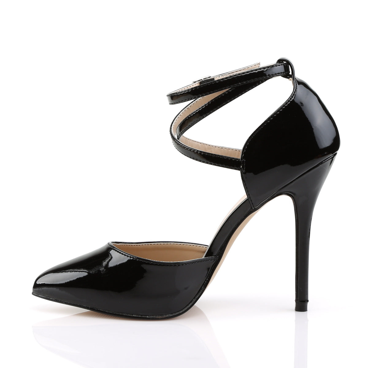 AMUSE-25 5" Heel, 3/8" Hidden Platform D'Orsay Pump