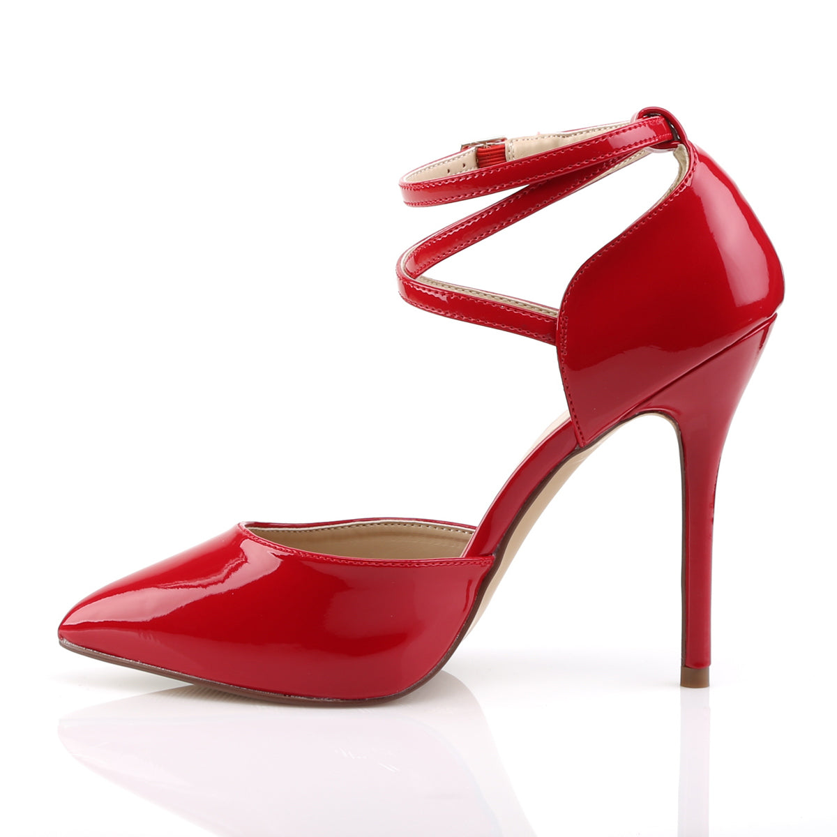 AMUSE-25 5" Heel, 3/8" Hidden Platform D'Orsay Pump