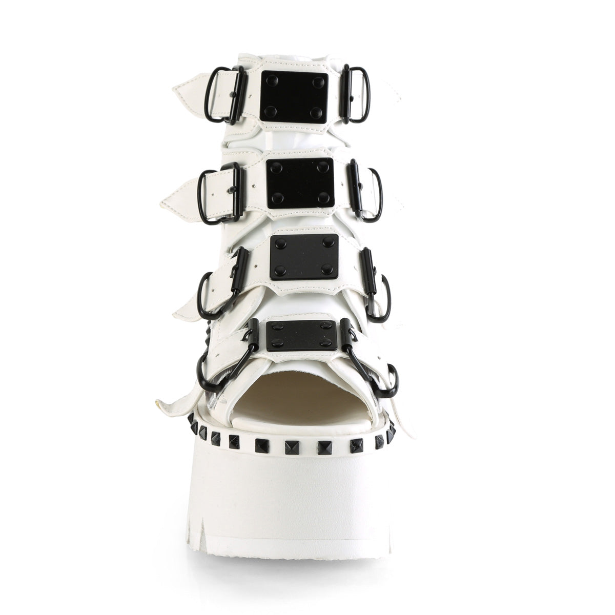 ASHES-70 **3 1/2" Chunky Heel, 2 1/4" PF Ankle Boot, Back Metal Zip