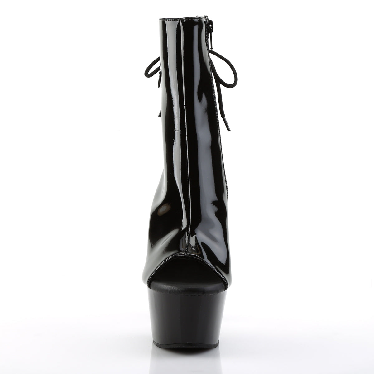 ASPIRE-1018 6" Heel, 2 1/4" PF Open Toe/Heel Ankle Boot, Side Zip