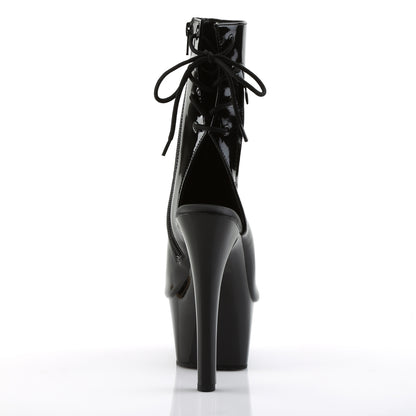ASPIRE-1018 6" Heel, 2 1/4" PF Open Toe/Heel Ankle Boot, Side Zip