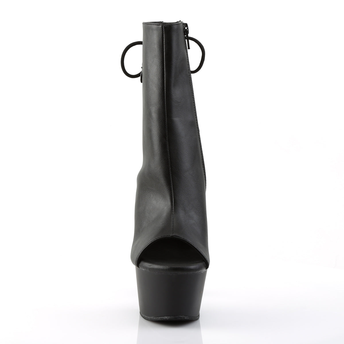 ASPIRE-1018 6" Heel, 2 1/4" PF Open Toe/Heel Ankle Boot, Side Zip