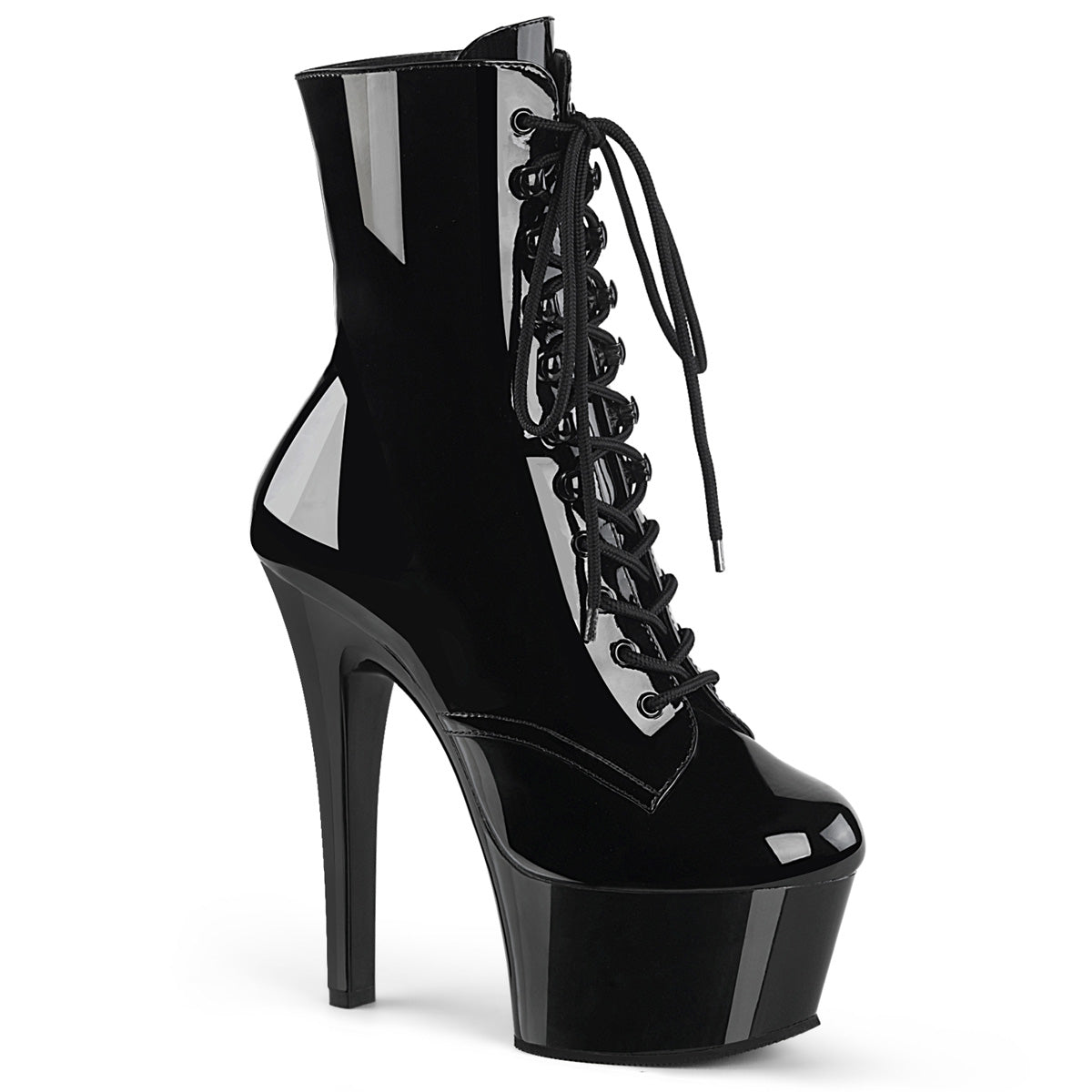 ASPIRE-1020 6" Heel, 2 1/4" PF Lace-Up Ankle BT, Side Zip